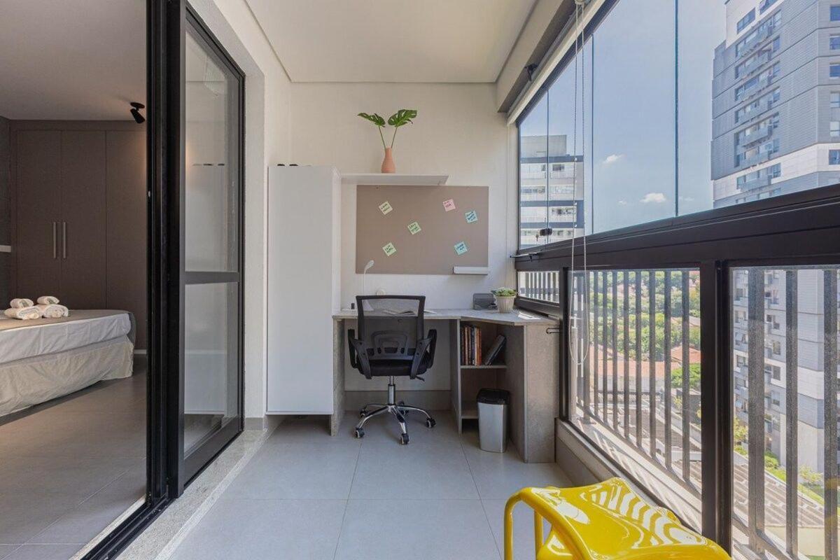 Easy Star- Charmoso Studio Ao Lado Do Aeroporto De Congonhas - Da01H Lägenhet São Paulo Exteriör bild